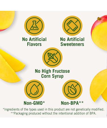 Del Monte Diced Mangoes Fruit Cups 4.4oz (Pack of 24) - Delicious and Convenient Snack Option - Buy Online on SooperMarket.com