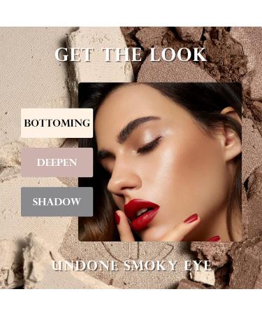 Matte Eyeshadow Palette - 8 Highly Pigmented Colors, Long-Lasting, Professional Nudes, Smoky Eye Shadow Kit with Brush - 0.50 oz (Pack of 2) - Buy Online on SooperMarket.com