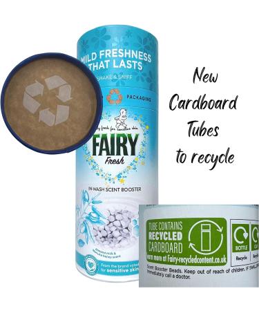 Fairy In-Wash Scent Boosters Almond Milk & Manuka Honey 3 packs of 176g with Organza Bags & Top Tips Guide - Buy Online on SooperMarket.com