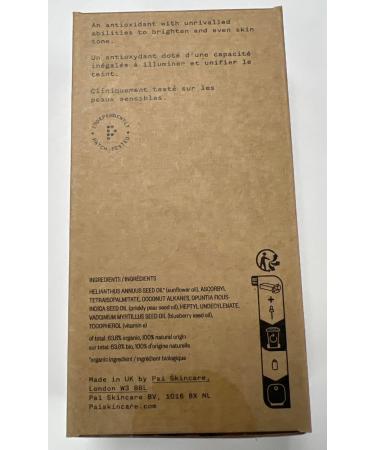 Pai Skincare Vitamin C 20% Illuminating Booster - Organic Vegan & Natural for Sensitive Skin (0.3 fl oz - Buy Online on SooperMarket.com