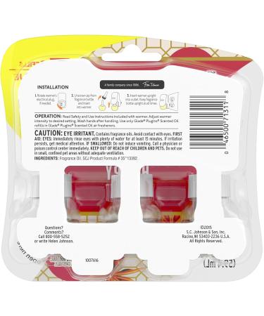 Glade Plugins Scented Oil Air Freshener Refill - Happy Glow 2 oz | International Shipping Available - Buy Online on SooperMarket.com