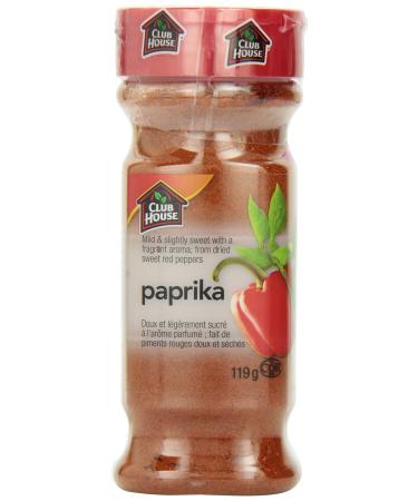 Club House Quality Natural Herbs & Spices Paprika 119g 119 g (Pack of 1)