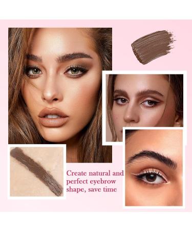 4D Laminated Eyebrow Care Kit | Waterproof & Long Lasting Brow Grooming | Home Use (Dark Brown - Buy Online on SooperMarket.com