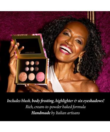 Laura Geller Best of the Best Baked Palette - Tuscan Dreams | Full Size Palette with Bronzer, Blush, Highlighter, and 6 Eyeshadows - Buy Online on SooperMarket.com