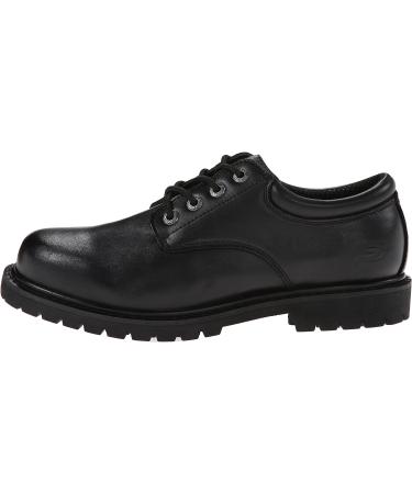 Skechers Men's Cottonwood Elks Slip Resistant Shoe 10.5 Black - Ideal for Work - Buy Online on SooperMarket.com
