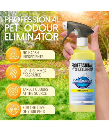 AQUAFORCE Pet Odour Eliminator Spray Strong Enzyme Odour Bacteria Eating Deodoriser & Dog Urine Neutraliser | Pet Odour Remover | Smells from Carpet Upholstery - Buy Online on SooperMarket.com