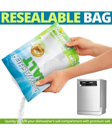 Premium Dishwasher Salt 4.7 LB | Dishwasher Softener for Miele Bosch Thermador Whirlpool & More - International Shipping Available - Buy Online on SooperMarket.com