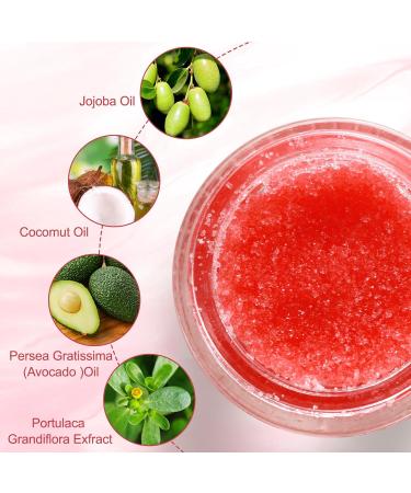 Trendyfave Strawberry Lip Scrub Lip Exfoliator Moisturising Scented Lip Scrub For Exfoliating & Smoothing Lips Lip Scrub Exfoliator & Moisturizer Hydrating Lip Balm Lip Care - Buy Online on SooperMarket.com