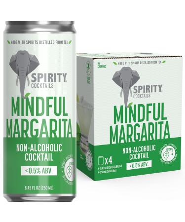 Real Non-Alcoholic Cocktails  SPIRITY COCKTAILS  Award Winning  Crafted with Spirits Distilled From Tea  Mindful Margarita  4-pack
