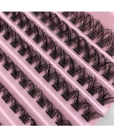 Bransfy 120 Pcs D Curl Cluster Lashes for Natural Look DIY Eyelash Extensions - Soft & Comfortable - Reusable - B01-0.07 D 8-16mm - Buy Online on SooperMarket.com