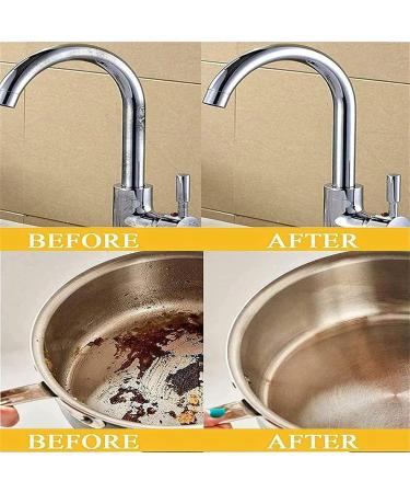 Raturv Metal Polish Cream Set - Chrome Polish Rust Remover & Stainless Steel Cleaner | Instashine Metal Polishing Paste - Buy Online on SooperMarket.com