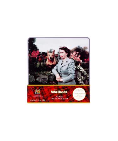 Walker's Shortbread Queen Elizabeth II Limited Edition Commemorative Tin, Pure Butter Shortbread Cookies, 10.6 Oz Queen Elizabeth II 10.6 Oz