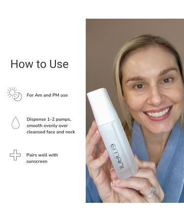 Emani Halo Vegan Anti-Aging Collagen Serum | Fine Lines Wrinkles & Texture Relief - 1.18 fl oz - Buy Online on SooperMarket.com