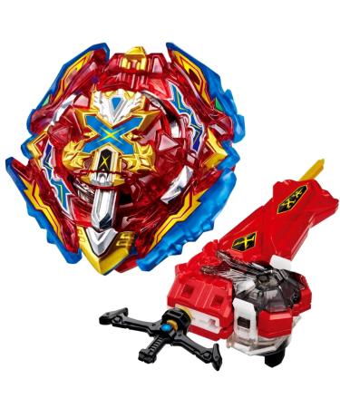Elrozo B-200 Xiphoid X Calius Xcalibur + Xanthus Sword Launcher Spinning Top for Burst Quaddrive Surge Arena Giphoid XCalius Excalibur