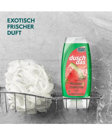 Duschda Watermelon Shower Gel 6-Pack | Refreshing Fresh-Energy Fragrance - 225 ml Each | International Shipping Available - Buy Online on SooperMarket.com