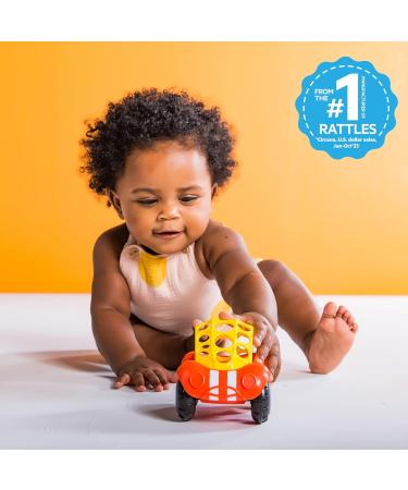 Buy Bright Starts Oball Toy Car - Rattle Motor Toy for Babies & Toddlers (3+ Months) - Random Color (Blue or Red) - Buy Online on SooperMarket.com