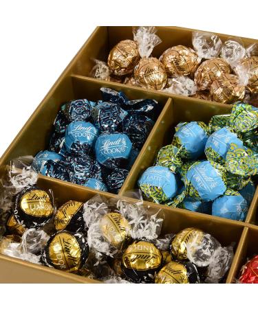 Lindt Roulette Balls & Lindor Chocolate Gift Bundle | 1.473 kg & 1.569 kg | 8 Varieties of Lindor & Roulette Balls | Perfect International Chocolate Gift - Buy Online on SooperMarket.com