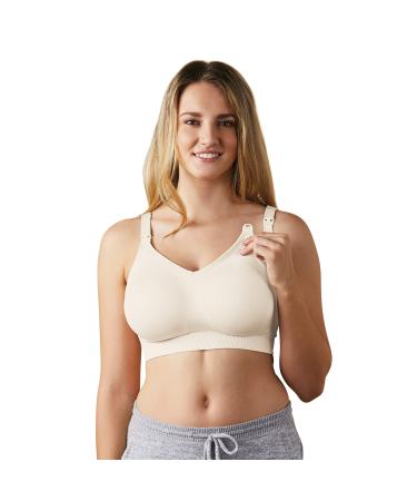 Bravado! Body Silk Seamless Nursing Bra 1401 5XL Antique White