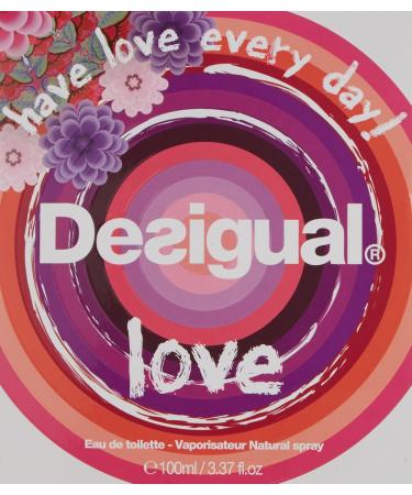 DESIGUAL LOVE EAU DE TOILETTE 100ML VAPO. - Buy Online on SooperMarket.com