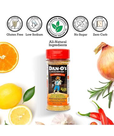 Dan-O's Spicy Seasoning - All Natural, Sugar Free, Keto | All Purpose Seasonings - Buy Online on SooperMarket.com