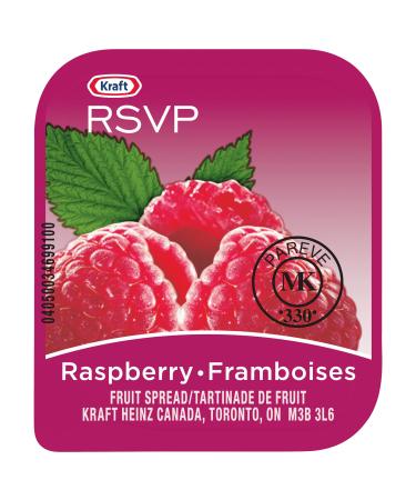 Kraft RSVP Raspberry Spread 16mL Packets 200 Count