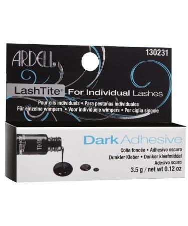 Ardell Lashtite Individual Lash Adhesive, Dark, 0.12-Ounce