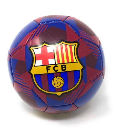 FC Barcelona Soccer Ball Size 5 Messi Barca Futbol Balon de Futbol Official Licensed - Great for Kids Soccer Ball, Players, Trainers, Coaches | Soccer Training | Practice | Shooting Drills | Skills