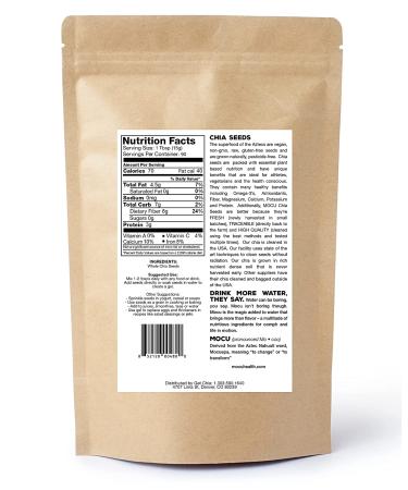 Get Chia Brand BLACK Chia Seeds - 6lbs (2 x 3lbs Bags) - Buy Online on SooperMarket.com