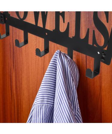 CHILDWEET Towel Hook 1pc Door Hook Storage Hooks Over The Door Clothes Hanger Punch Storage Rack Back Door Key Hook - Buy Online on SooperMarket.com