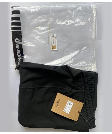 Inbike Running Trousers Compression Pants - Winter Lined Quick-Drying Leggings for Men & Women | LM8621-L Black - Buy Online on SooperMarket.com
