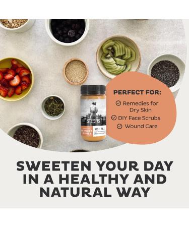 Steens Manuka Honey MGO 515+ UMF 15+ - 100% Certified Raw Manuka - 500g - Buy Online on SooperMarket.com