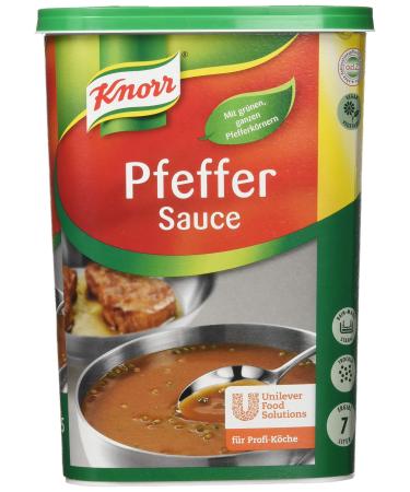 Knorr Pepper Sauce (brown sauce with whole peppercorns) 1 pack (1 x 1 kg) 1 pack (1 x 1 kg) 1 kg (1 pack)
