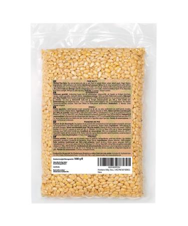 Buy Pine Nuts 1kg - Natural Cedar Nuts for Cooking & Pesto - Airtight Packaged Cedar Kernels Without Shell - Buy Online on SooperMarket.com