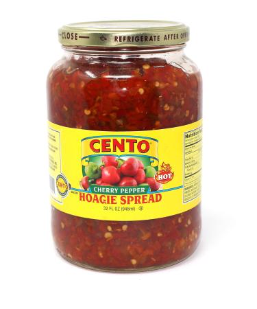 Cento Cherry Pepper Hoagie Spread Large 32 Once