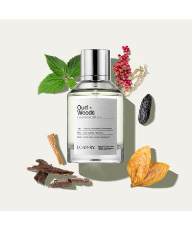LOVERY Oud Woods Perfume Inspired by T. F.ord Oud Wood Long Lasting Perfume for Women & Men Vegan Clean Fragrane Ingredients 100ml Perfumes for Birthday Gifts for Women Men USA Clean Oud Woods - Buy Online on SooperMarket.com