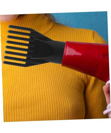 FRCOLOR Pack of 5 Water Blower for Pets Pet Hair Dryer Hair Dryer Nozzle Poweric Mighty Hair Dryer Comb Attachment Nozzle Comb for Hair Dryer Modelling Appendix Tool Round Mouth ABS 12.00X7.00X4.00CMx5pcs Black X 5 Pieces - Buy Online on SooperMarket.com