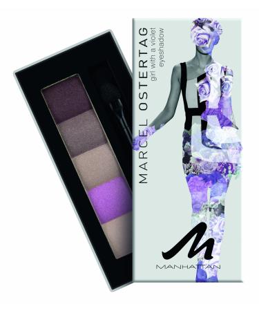 Manhattan Ostertag Collection Eyeshadow 4 (Girl with a Violet) 1 pack (1 x 4.2 g)