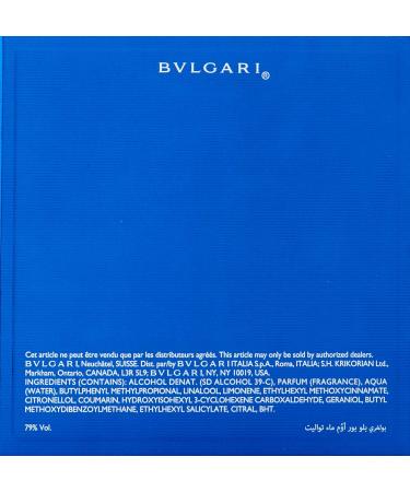 Bulgaria Blv Eau de Toilette Spray for Men 1.7 Fluid Ounce - Buy Online on SooperMarket.com
