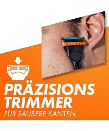 Gillette Fusion5 Power Wet Razor for Men - 5-Blade System + Extra Blade - Perfect Gift for Him - Buy Online on SooperMarket.com