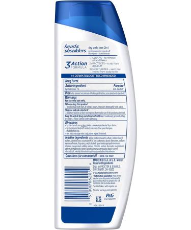 Head & Shoulders Dry Scalp Care With Almond Oil 2-In-1 Dandruff Shampoo & Conditioner 14.2 Fluid Ounce (Pack Of 2) - Buy Online on SooperMarket.com