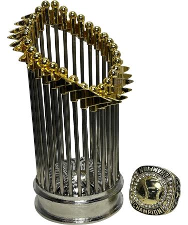 Express Medals Champion Baseball Trophy & Gold Championship Ring Set with Gift Box - Tournament Award Presentation - Buy Online on SooperMarket.com