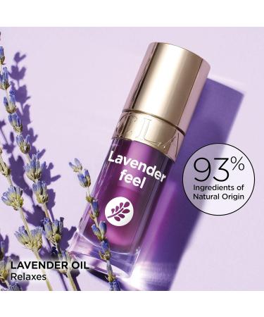 Clarins Limited Edition Lip Comfort Oil | Hydrates Nourishes and Protects Lips | Sheer High Shine Finish | 93% Natural Ingredients With Skincare Benefits | Blend of 3 Nourishing Plant Oils | 0.2 Oz 12 - Purple Lavender - Buy Online on SooperMarket.com