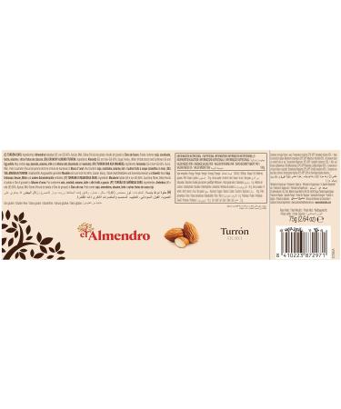 Buy El Almendro Turr n Duro 75g - Authentic Spanish Nougat | International Shipping Available - Buy Online on SooperMarket.com