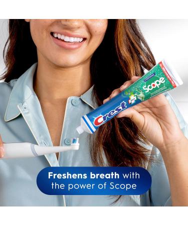 Crest Complete Toothpaste Whitening Plus Scope Minty Fresh 480 mL Total (4 Count of 120 mL Each) Toothpaste Scope (Pack of 4) - Buy Online on SooperMarket.com