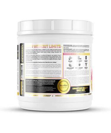 LIMITLESS Magnum 504g - Muscle Workout Powder Sport Pre Workout for Men and Women May Assist & Support Increase Energy Focus and Endurance - Pink Lemonade - Buy Online on SooperMarket.com