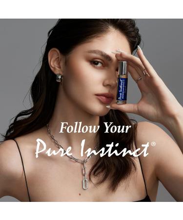 Pure Instinct Roll-On (2-Pack) - The Original Pheromone Infused Essential Oil Perfume Cologne - Unisex Attracts Men and Women - TSA Ready - Buy Online on SooperMarket.com