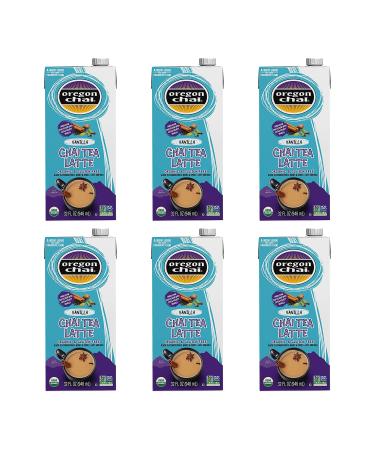 Oregon Chai Vanilla Chai Concentrate, 32 Ounce (Pack of 6) Vanilla 32 Ounce (Pack of 6)