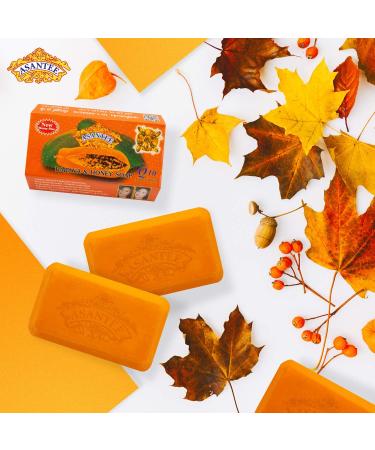 ASANTEE Papaya Soap 4.4 oz (Pack of 4) - Reduces Dark Spots | Brightens Skin - Buy Online on SooperMarket.com