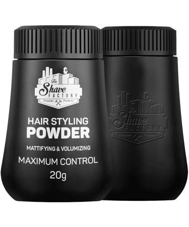 Shave Factory Volume Powder for Men - Long-Lasting Hair Styling | Mattifying & Volumizing Hair Powder | 60g Pack - Buy Online on SooperMarket.com