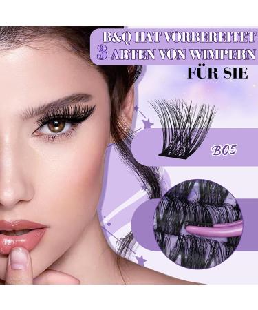 LASH Extension Set 156 PCS | DIY Eyelash Extensions B&C Set with Mascara Brush & Adhesive Remover - B05KIT - Buy Online on SooperMarket.com